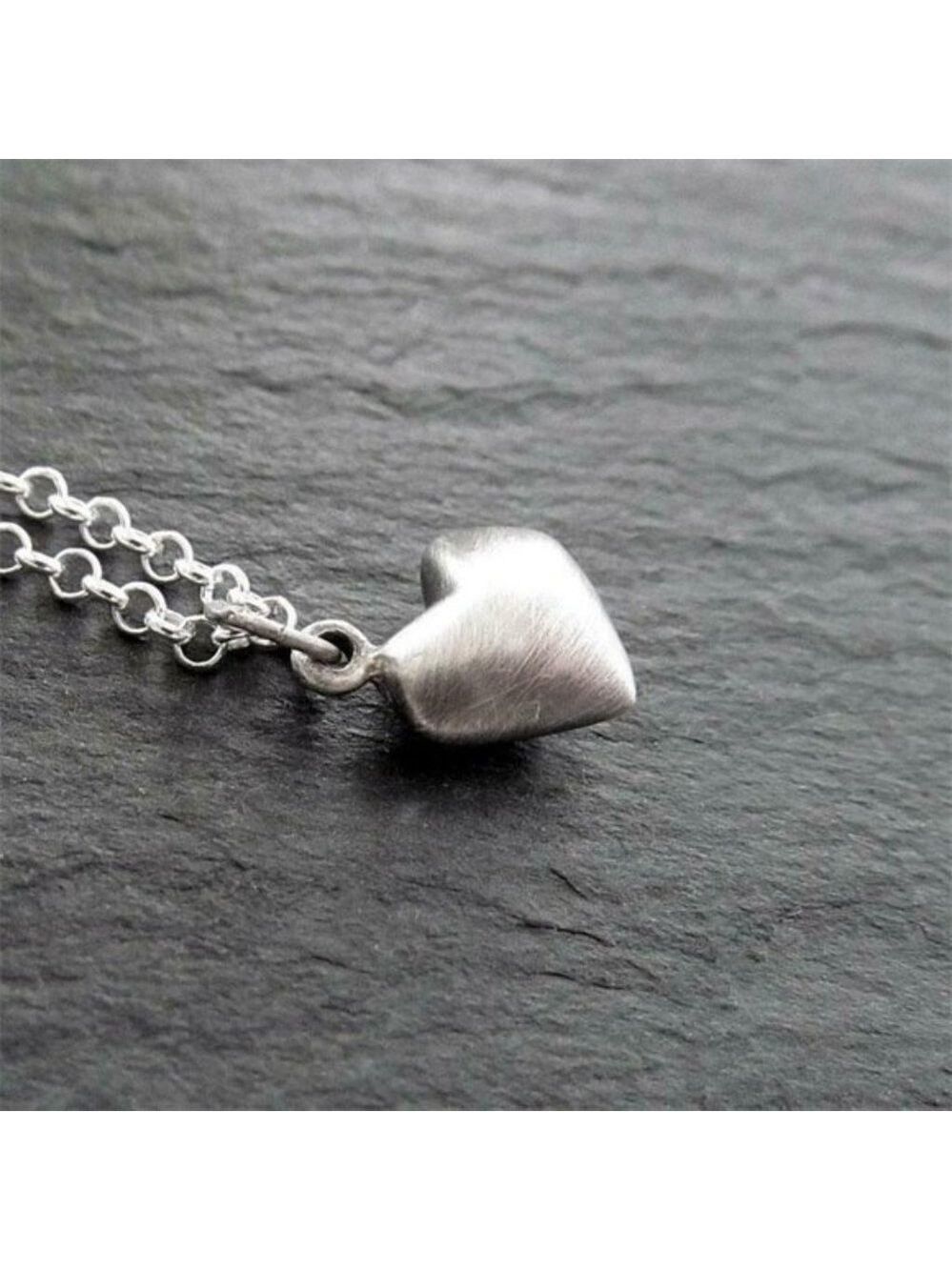 Handmade Heart Charm with chain